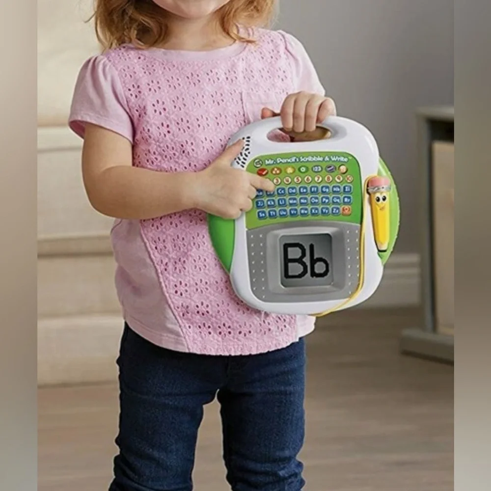 LeapFrog Mr. Pencil's Scribble and Write Toddler Preschool Learning Toy, Green